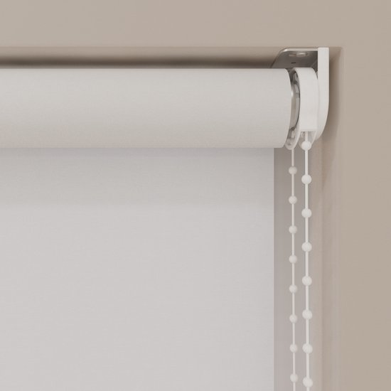 Store à enrouleur Easy Blackout Off White 90 x 190 cm