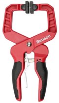 Benson Zeilklem met ratel - Sterke grip - 65 mm x 150 mm - Kunststof