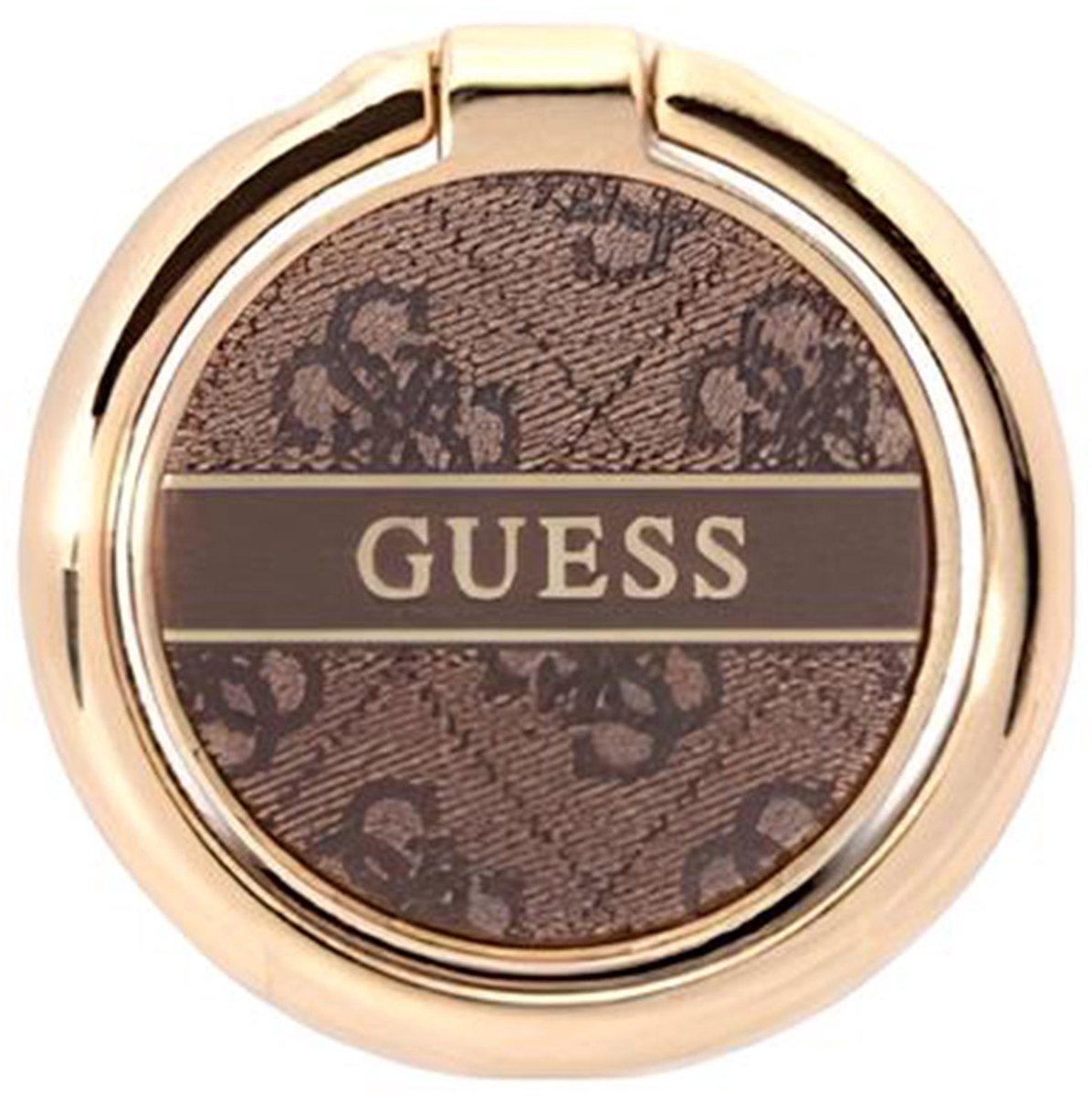 Guess Universele Standaard - Ring Stand voor Smartphones - Bruin