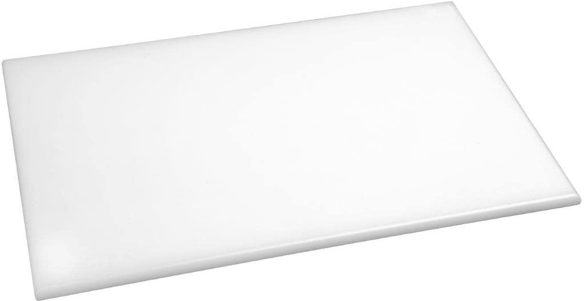 Ibenzoa® Witte snijplank voor melk- en bakproducten met hoge dichtheid polyethyleen en hygiënisch ontwerp