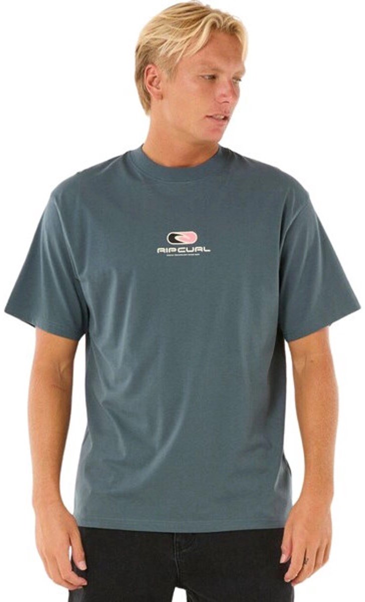 2025 Rip Curl Heren Pill Icoon T-shirt - Pine Night