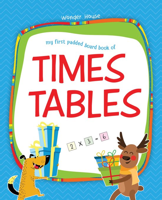 My First Padded Board Books of Times Tables - cover