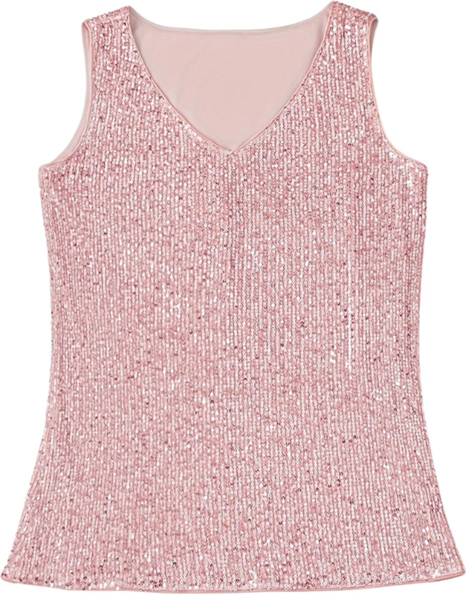 Bovista Topje Dames - Kleding - Shirt - Blouse - Kort - Volwassen - Roze