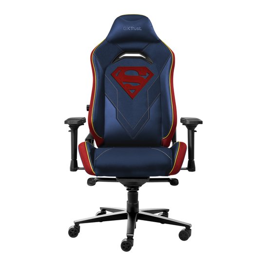 Trust GXT 721SM Ruya Pro Gaming Stoel Superman Blauw