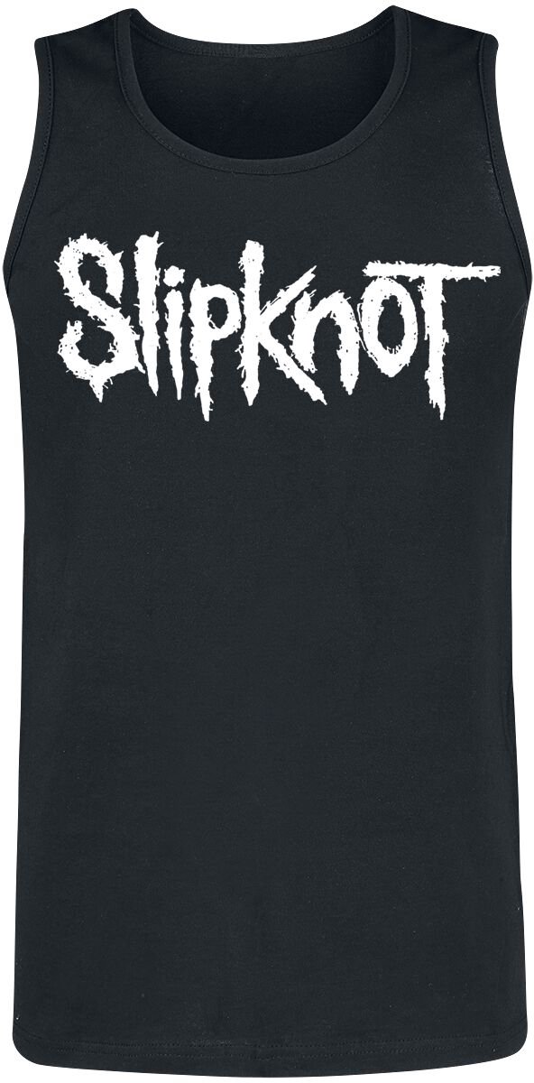Slipknot White Logo Heren Tanktop - zwart - S