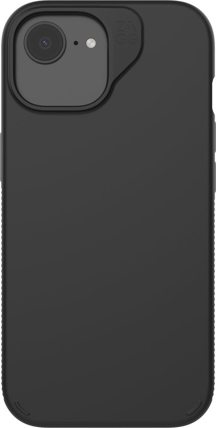Coque de Luxe ZAGG Snap pour Apple iPhone 16e/15/14/13 - Coque arrière en graphène compatible MagSafe - Protection antichute 3M - Matériau recyclé - Zwart