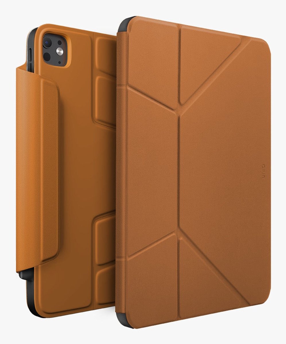 Etui UNIQ Ryze 360 na iPad Pro 11" 2024 - brązowe