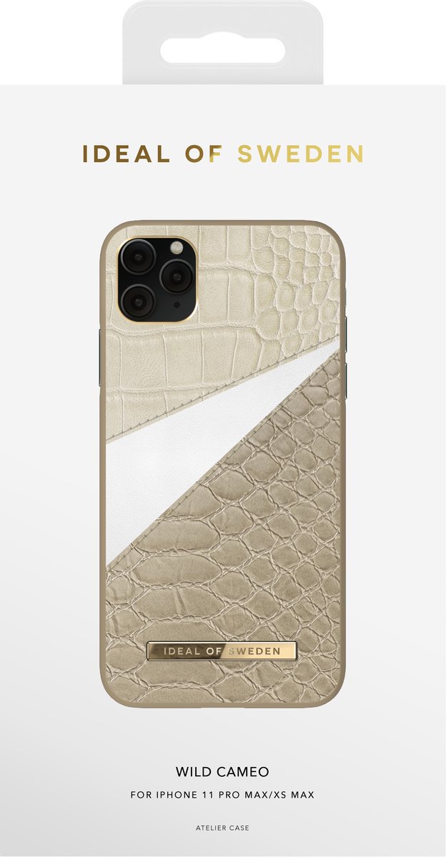 iDeal of Sweden Fashion Case Atelier voor iPhone 11 Pro Max/XS Max Wild Cameo