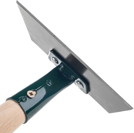 KADAX Tuinhak voor het losmaken, luchten en wieden van de grond, voor tuin, metalen blad, tuinaccessoires, onkruidhak voor het verwijderen van onkruid, cultivator (met houten steel, kort 12 cm) van KADAX — afbeelding 4