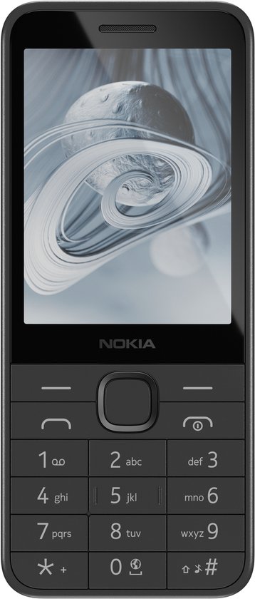 Nokia 215 - 4G - USB-C - Zwart