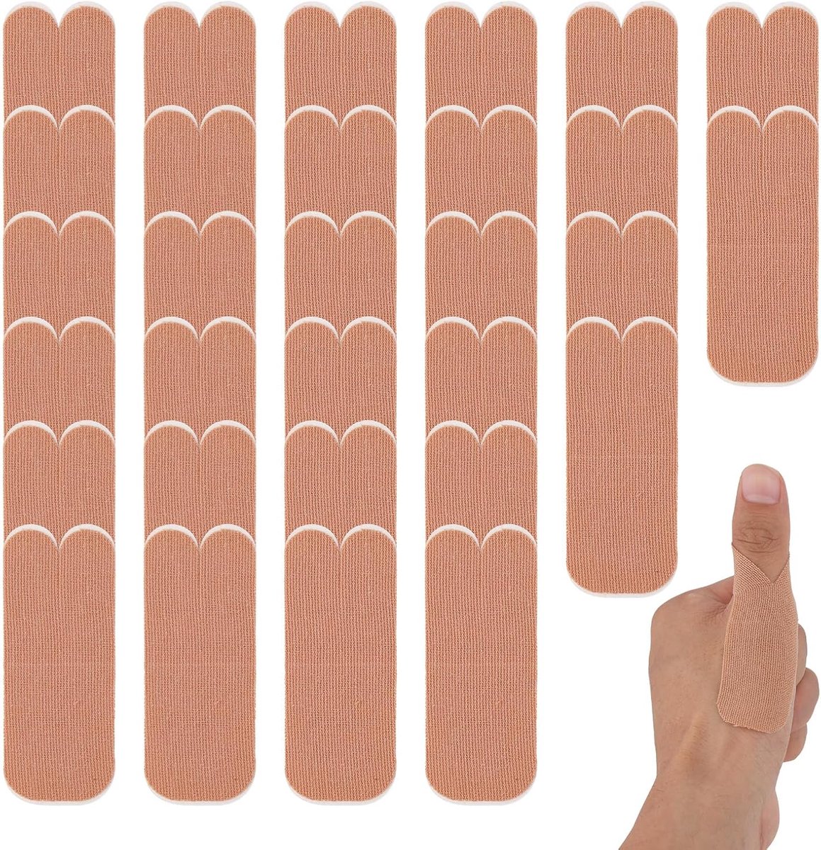 Gosknor 30 Stuks Duimtape, Zelfklevende Duimbeschermband Elastische Gewrichtspleister voor Sport Huishoudelijk Gewrichtsondersteuning