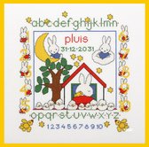 Alisa Stick-Set „Hahn“ – Buntes Kreuzstich-Motiv Mit Aida-Stoff, Garn, Nadel & Anleitung (ca. 9 X 10 Cm)