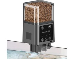 Voederautomaat, aquarium, automatische visvoerautomaat voor aquarium, voederautomaat met drie tijdgestuurde voedermodi, 320 ml voor het voeren van aquaria op vakantie, precisievoer