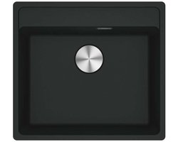 Franke Maris - Fragraniet spoelbak MRG 610-52 RTL, 56x51 cm, mat zwart 114.0661.384