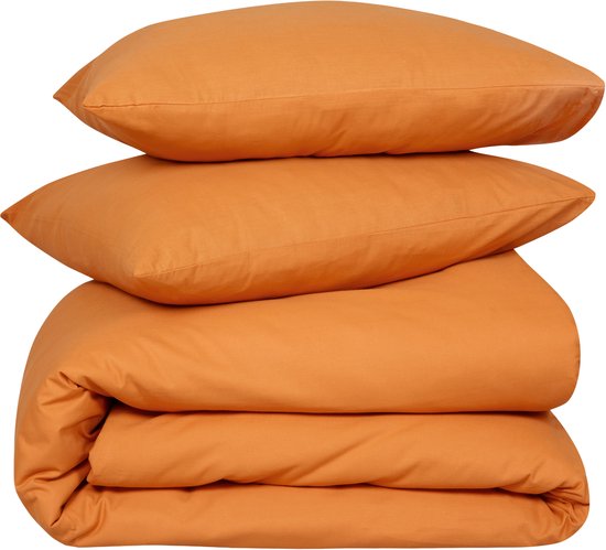 DoubleDry Dekbedovertrek 100% Natuurlijk Katoen - Tweepersoons 200x200/220 cm + 2 Kussenslopen - Ademend & Zacht - Honey van Merkloos — afbeelding 5