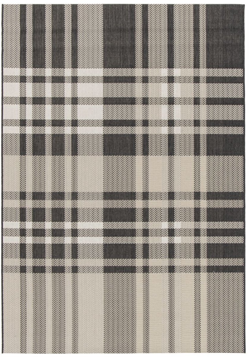 Tapeso Buitenkleed - Verdance Provence zwart 160x230