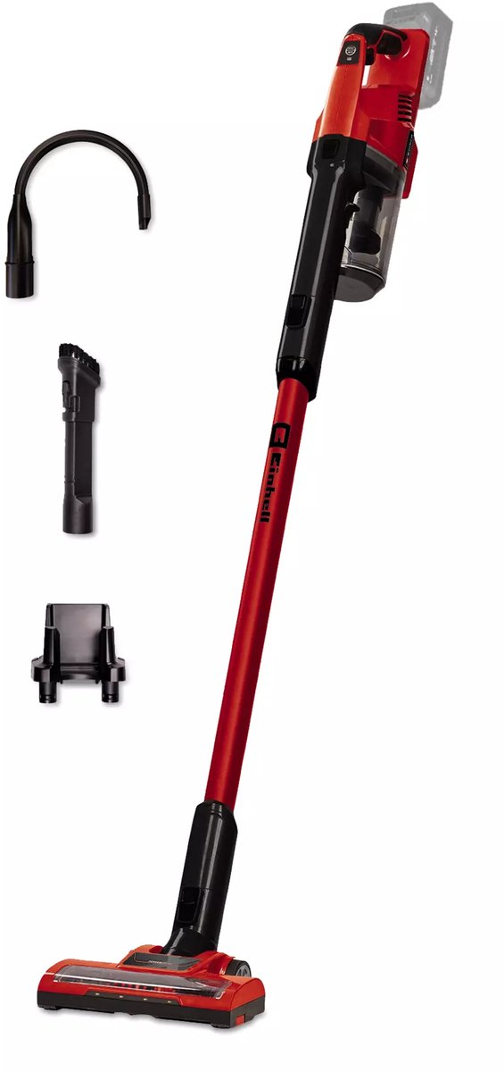 Einhell accu steelstofzuiger TE-SV 18 Li Solo Power X-Change (li-ion - 18 V - accu stofzuiger zonder stofzuigerzak - stofopvangreservoir van 0,6 L - cycloontechnologie - 3-voudig filtersysteem)