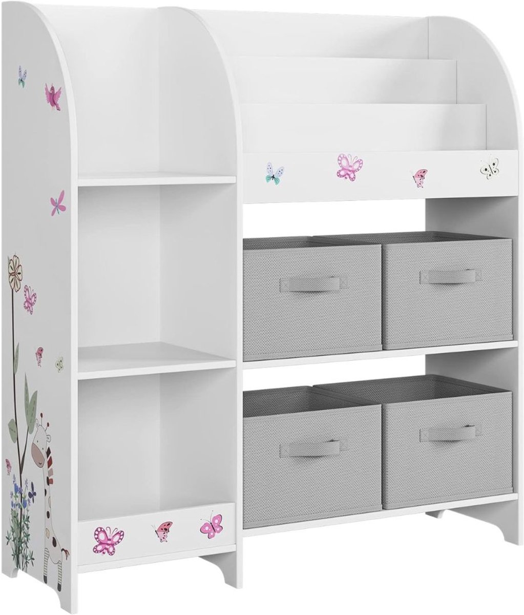 Kinderkast - Speelgoedkast Kinderkamer - Opbergkast