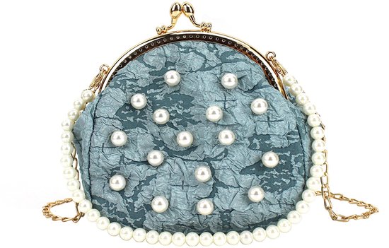 Avond Clutches Tas Parels Handtas Portemonnee met Afneembare