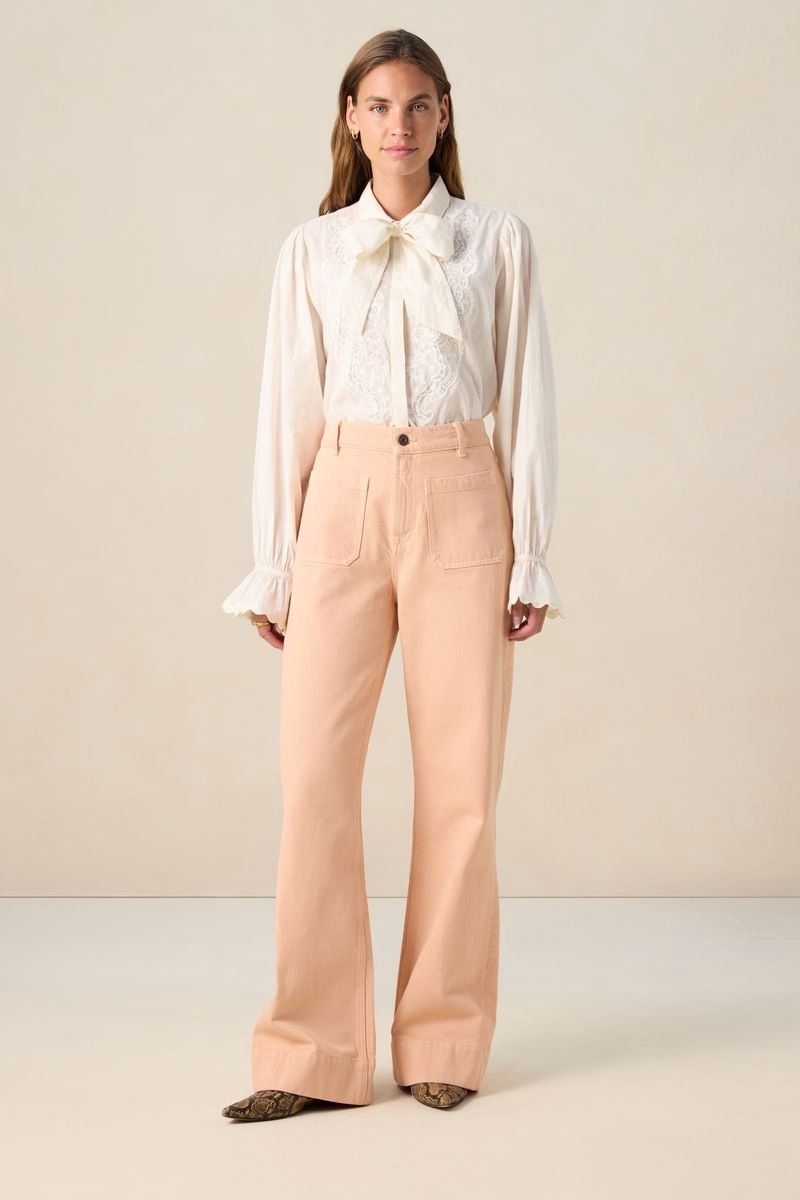 Sissy-Boy - Witte blouse met strik