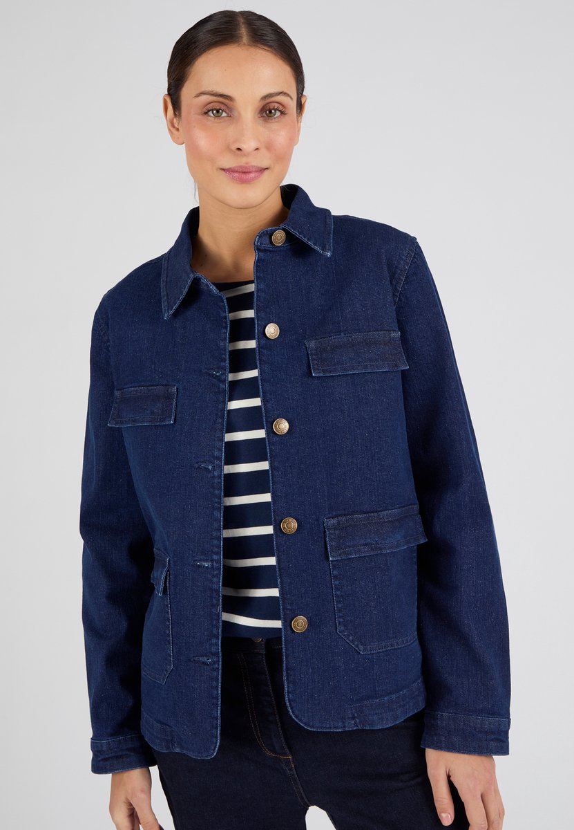 Damart - Spijkerjack - Dames - Blauw - 40