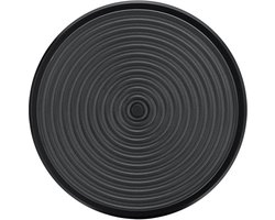 Normcore 58,5 mm vervangende sabotagebasis, ribbelpatroon met titanium PVD-coating, past op Normcore veerbelaste sabotage, extra siliconen sabotagehouder