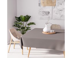 Alix Oker Zonnetafelkleed, Polyester, Bruin, 140 x 140 cm