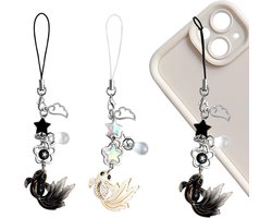 Allecto Plus - Esthetische mobiele telefoonhangers - schattig en stijlvol - inclusief camera-hanger - 2 stuks - accessoires voor vrouwen en meisjes.