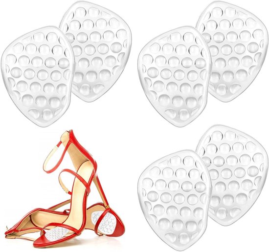 6 Paires De Coussinets D'Orteil JDNFKG - Protections Anti-Frottement, Taille ~7.5x4 Cm, Pour Chaussures De Sport, Cuir, Talons - 10