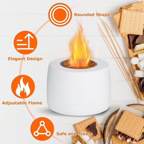 Theelichtoven Keramische warmte Theelichtkachel Kaarsverwarmer voor 4 6
