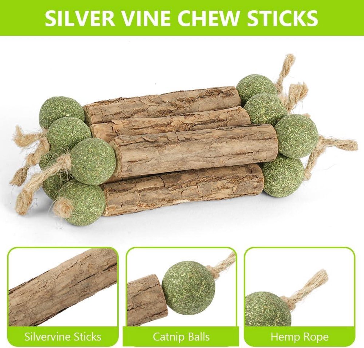 Silvervine Sticks for Cats - What is Silvervine? - Only One Treats