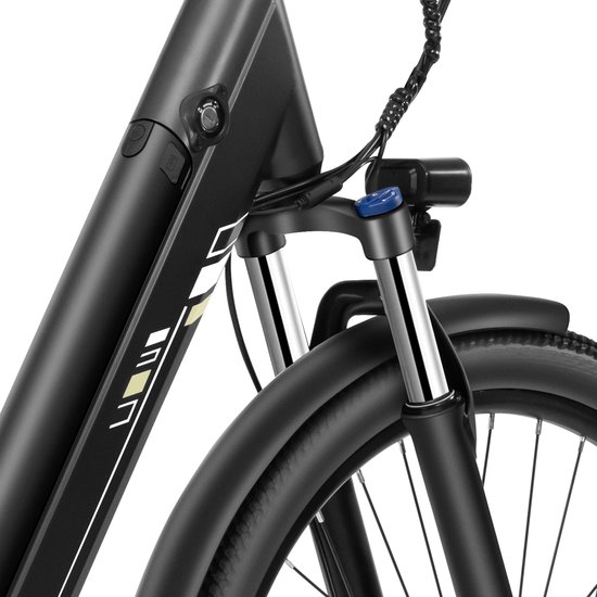 Touroll Urbano 3 elektrische fiets - middenmotor - 120km actieradius - 27,5" van Touroll — afbeelding 3