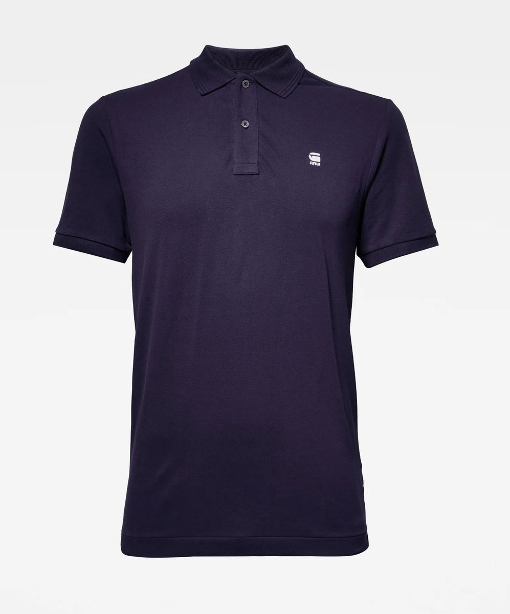 G-STAR Dunda slim polo ss Heren Poloshirt sartho Blauw
