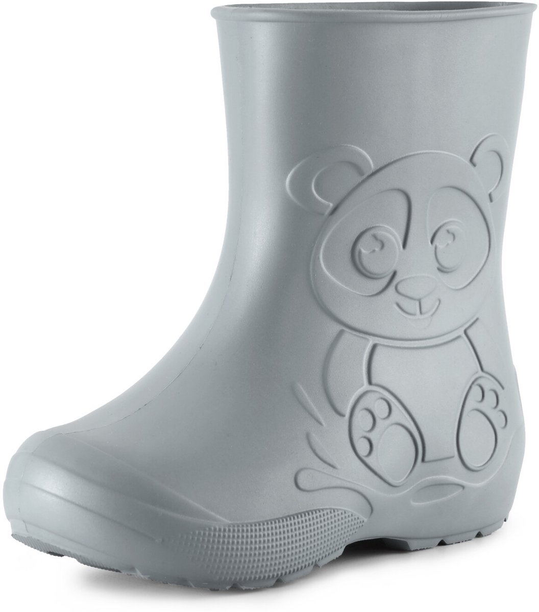 Ladeheid LA-CA-Panda Kinder Regenlaarzen - Rubber - Licht - EVA - Grijs - 28/29
