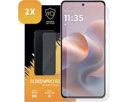 2-Pack MobyDefend Screenprotectors - Geschikt voor Motorola Moto G86 Power - Case-Friendly Screensavers - Gehard Glas