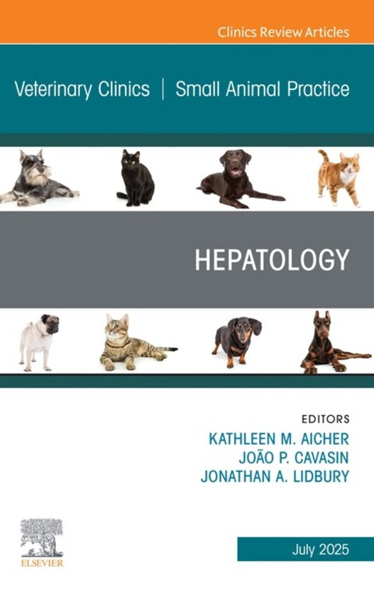 The Clinics: Veterinary Medicine Volume 55-4 - Hepatology, A ... - cover