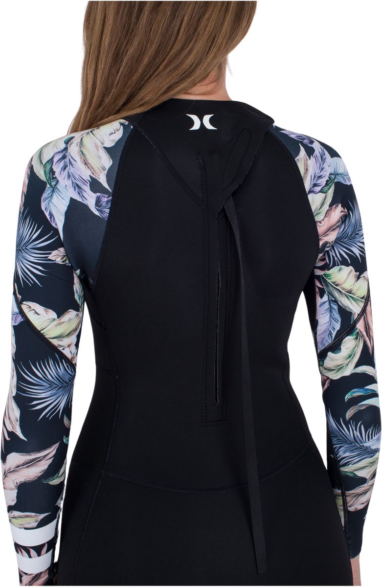 Hurley Dames Advant 2mm Rug Ritssluiting Shorty Lentepak WSS00132