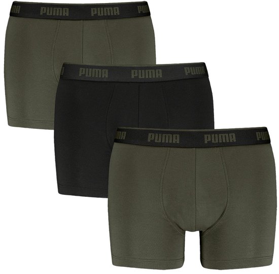 Heren Boxershort 3-pak - Everyday heren katoenen onderbroeken - Onderbroeken - Zwart