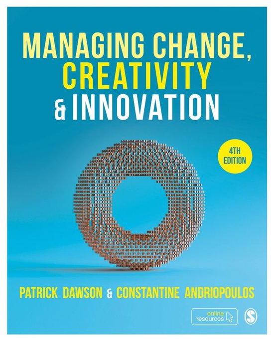 Managing Change, Creativity and Innovation - cover