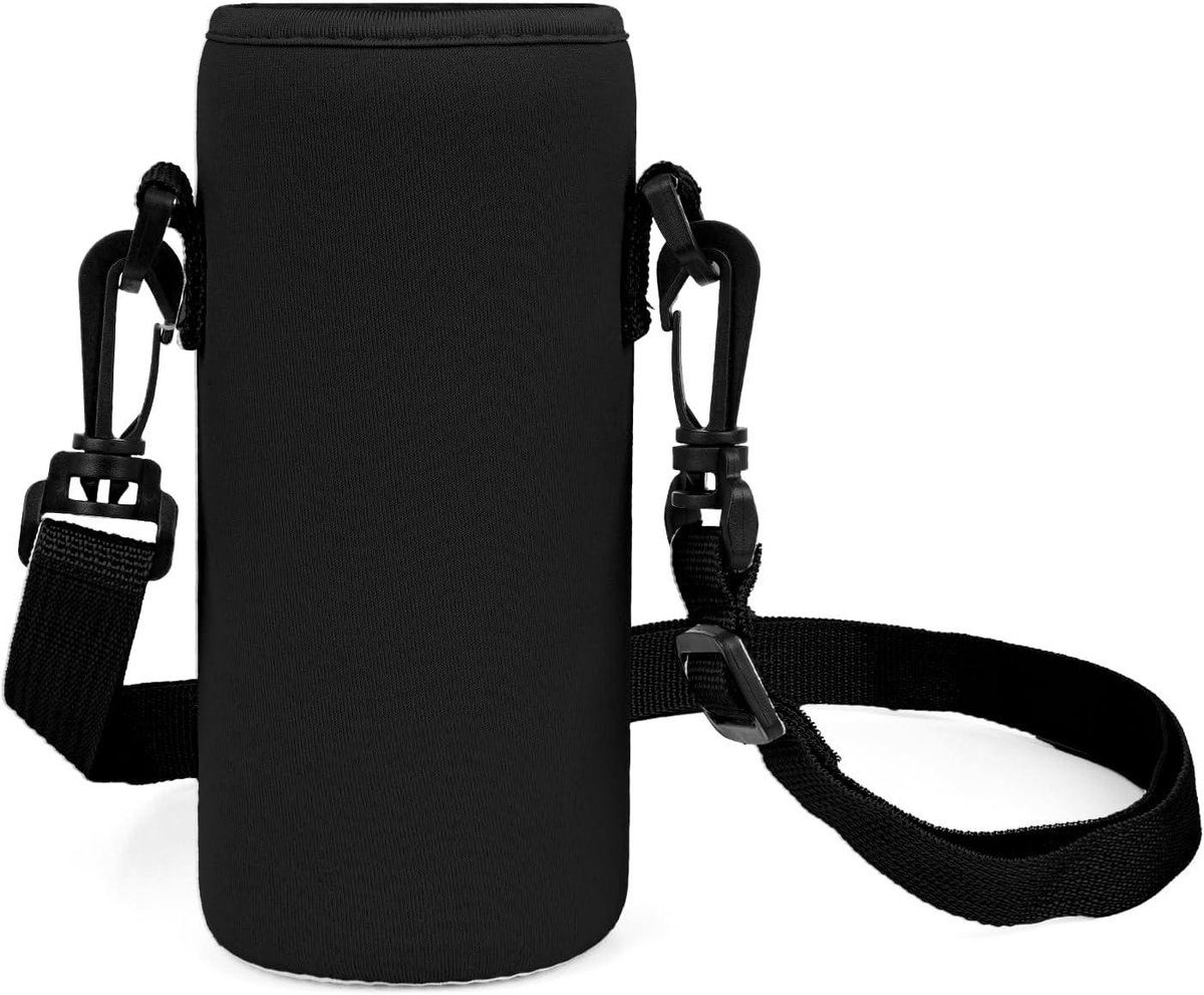 Allecto Plus - Waterfleshouder met riem en schouderriem, geschikt voor 22oz Wide Mouth Waterfles - Handig Sling Bag _fleshouder