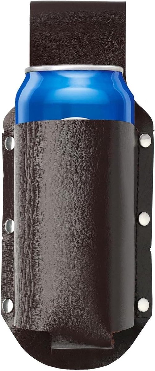 Allecto Plus - Bierriem Bierhouder | PU-leer | Flessenhouder Riem | Bierfleshouder | Universele Maat | Robuust en Waterdicht | Vaderdagcadeau | Bierliefhebbers | Bierholster | Zoekwoord1 | Zoekwoord2 |
