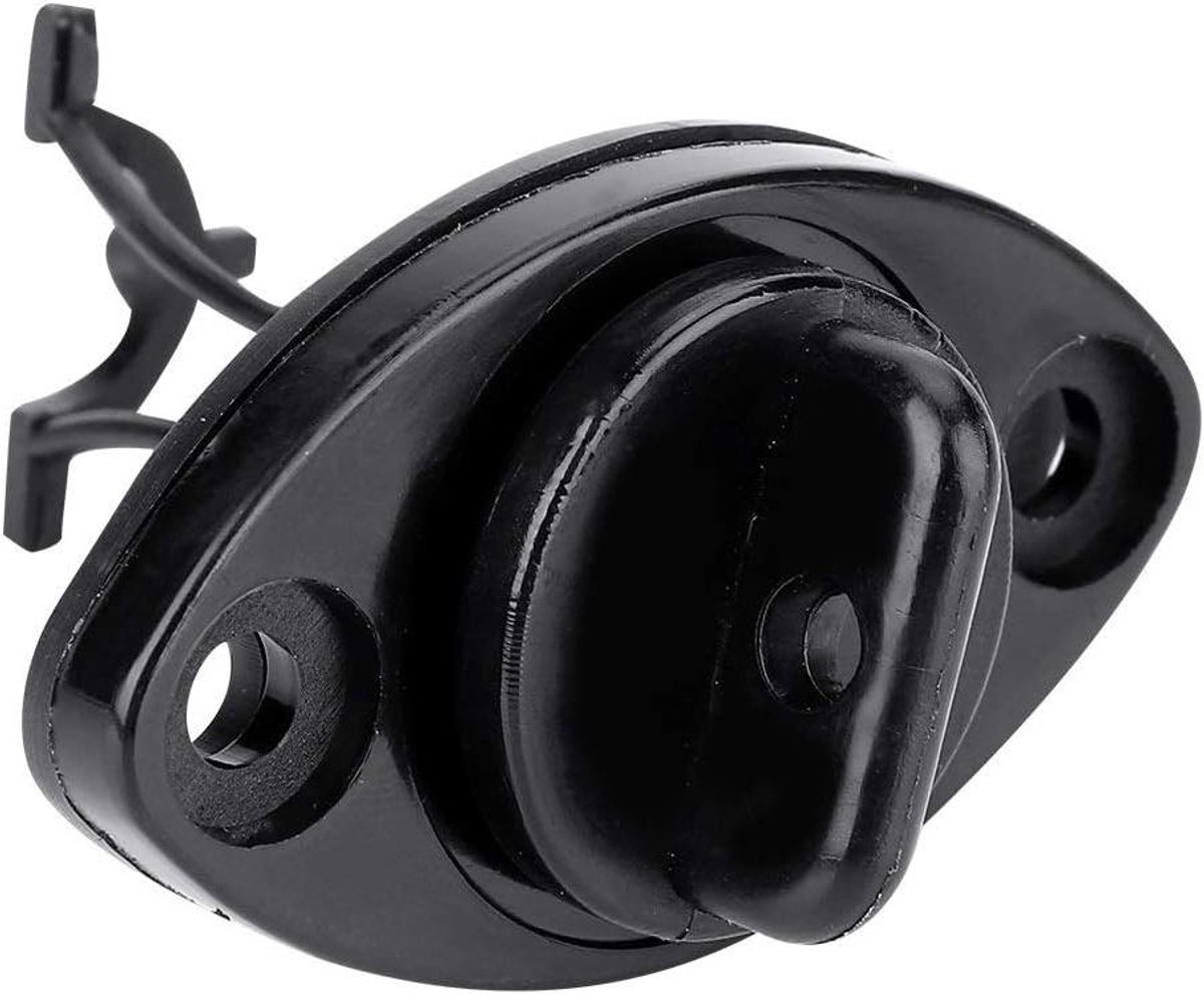 Allecto Plus - Universele Draagbare Kajak Bootstop Set - Zwart Kunststof - Plug met Schroefdraad voor Rubberboot - Boot & Kajak Accessoire - 2.2 * 1.2 * 0.6inch
