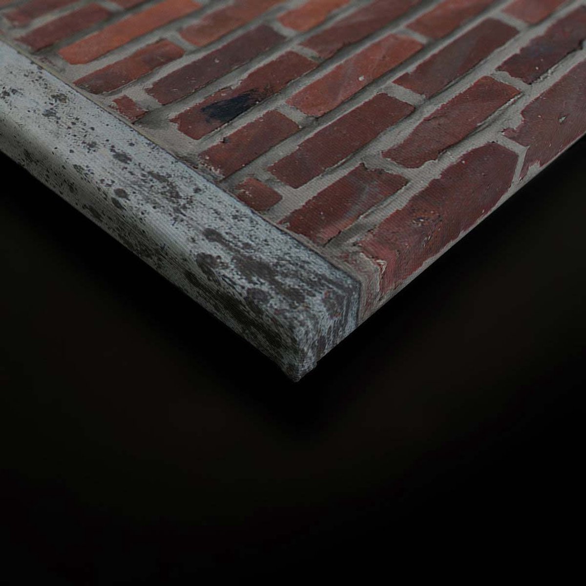 Canvas DD124639 Brickred A. S. Création