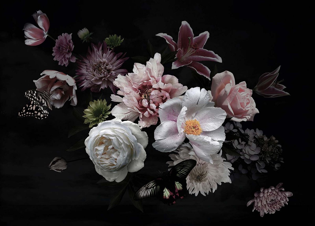 Fototapete Designwalls 2 DD123458 Flowerbouquet