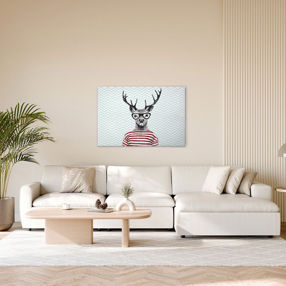 Canvas Modern Deer 3 | DD132133