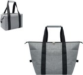 Strandtas met ritssluiting, opvouwbare XXL-badtas voor het gezin Strandtas met ritssluiting, opvouwbare XXL-badtas voor het gezin