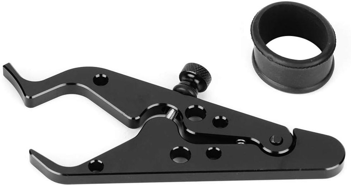 Motorfiets Cruise Control met Ring Protect Throttle Assist - Aluminium Pols/Handgreep Lock Klem voor Motor - Handige Tool voor Motorrijders