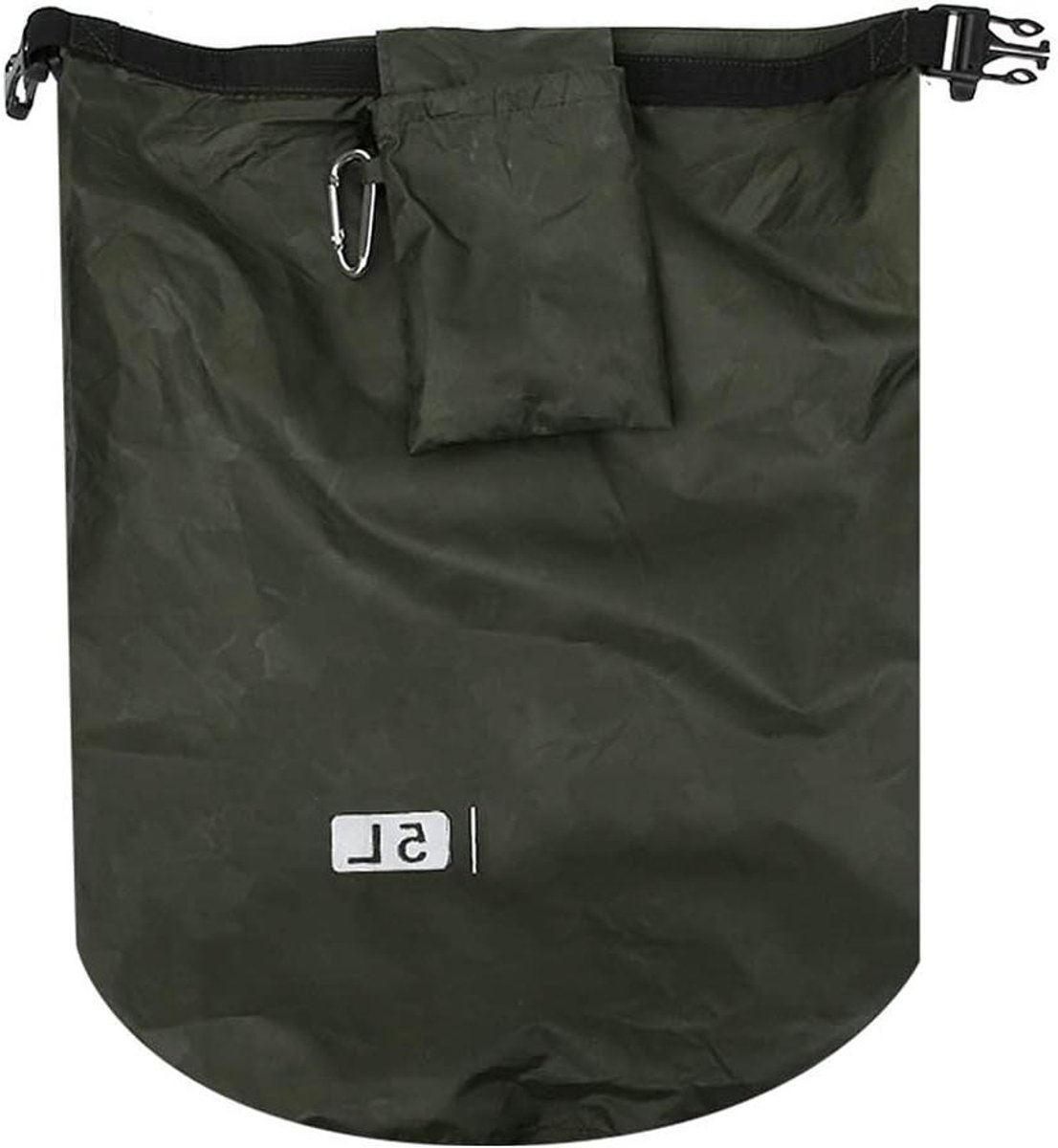 Allecto Plus - Waterdichte PVC Droge Zak voor Buitenactiviteiten en Voedselopslag - 5 Liter - Kayakken, Wandelen, Zwemmen, Kamperen