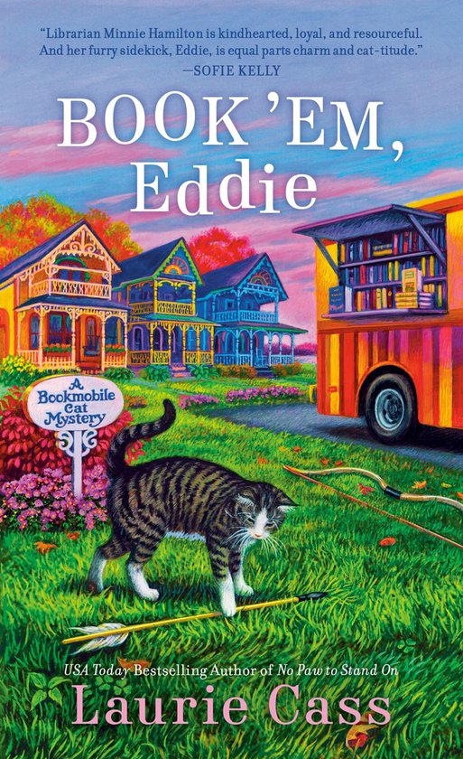 A Bookmobile Cat Mystery 13 - Book 'Em, Eddie - cover