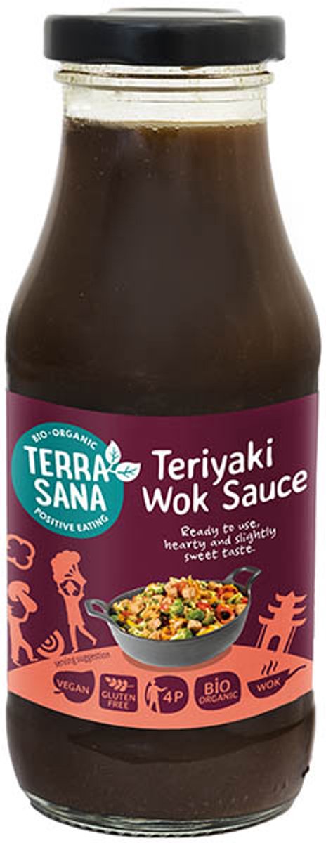 Terrasana Teriyaki woksaus bio 240 ml